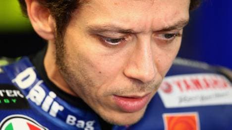 Valentino Rossi muss beim Saisonfinale in Valencia vom letzten Platz starten