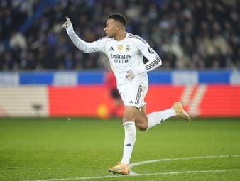 Kylian Mbappé ist auf der Jagd nach Cristiano Ronaldos Rekord für die meisten Tore in einem Kalenderjahr bei Real Madrid. Wird der Franzose den Rekord von CR7 brechen?