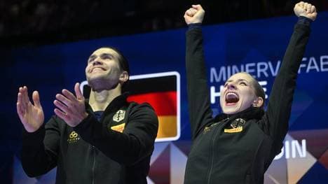 Minerva Fabienne Hase und Nikita Volodin jubelten über WM-Gold