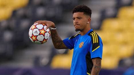 Jadon Sancho ist bei ManUnited suspendiert