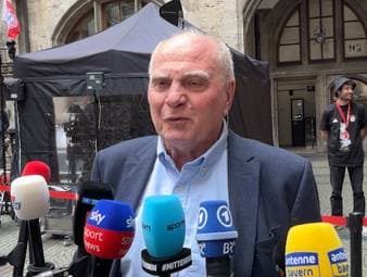 Hoeneß stichelt: "Sagen Sie doch ihre Meinung!"