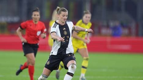 Popp absolvierte gegen Schweden ihr 125. Länderspiel