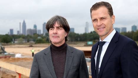 Oliver Bierhoff stärkt Joachim Löw den Rücken