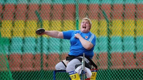 Ilke Wyludda musste sich bei der Leichtahletik-WM mit dem fünften Platz begnügen 