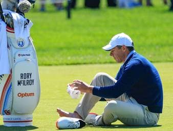 Von Blase! Golf-Superstar McIlroy ausgebremst