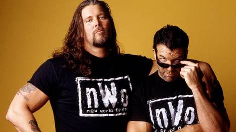 Kevin Nash (l.) trauerte in diesem Jahr erst um Scott Hall (r.), nun um Sohn Tristen