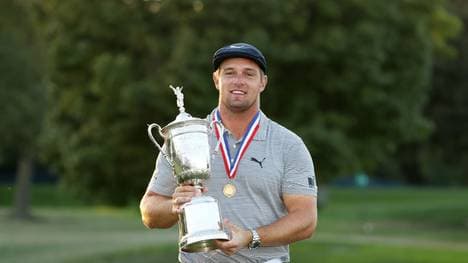 Bryson DeChambeau feiert bei den US Open seinen ersten Major-Titel