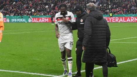 Verletzt: Ricky-Jade Jones