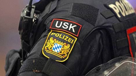 Polizei-Einsatz beim Bayern-Spiel