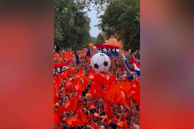 Gänsehaut bei gewaltigem Fanmarsch