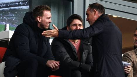 Nagelsmann und Mitzlaff zuletzt bei einem RB-Heimspiel