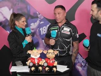 Gerwyn Price schlägt Adam Gawlas locker mit 3:0 - und offenbart doch anschließend im SPORT1-Interview seine Furch vor den englischen Fans. 