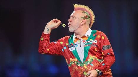 Peter Wright ist im Ally Pally wieder im Einsatz