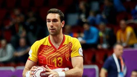 Filip Mirkulovski bei der Handball-WM 2015
