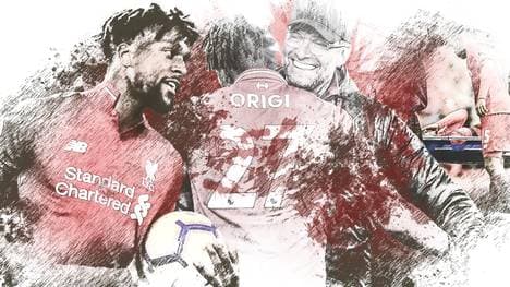 Divock Origi (l.) hat nach dem verhängnisvollen Foul in Everton im April 2016 eine harte Zeit durchgemacht 