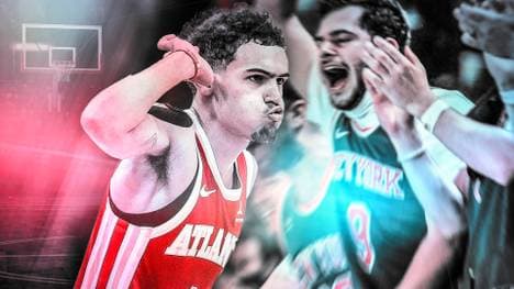 Trae Young von den Atlanta Hawks legt sich gerne mit den gegnerischen Fans an