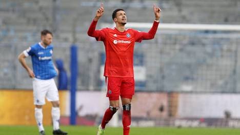 Robert Glatzel ließ es in Darmstadt richtig krachen