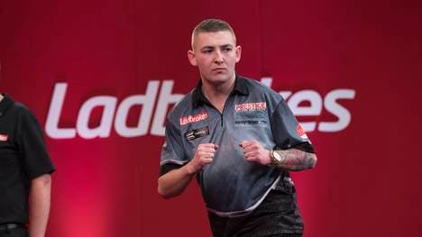 Nathan Aspinall feierte bei den UK Open seinen ersten großen Turniersieg