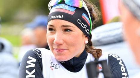 Aita Gasparin hat Biathlon-Kollege Sergey Semenov geheiratet