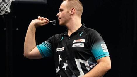 Max Hopp scheidet beim European Darts Grand Prix aus