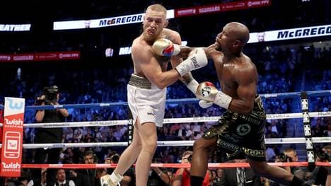 Conor McGregor musste sich im Boxring gegen Floyd Mayweather Jr. geschlagen geben
