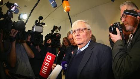 Theo Zwanziger - Court Appearance