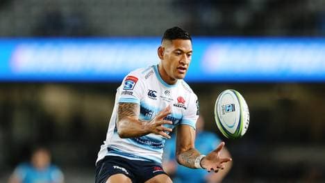 Rugby: Israel Folau verklagt Verband und Verein, Israel Folau ist einer der Topstars in der australischen Rugby-Nationalmannschaft