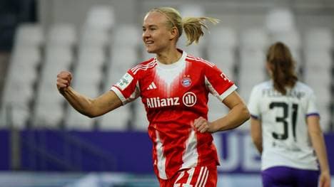 Die Bayern hoffen im Viertelfinale auf Tore von Pernille Harder