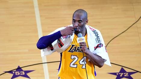 Kobe Bryant nahm nach 20 NBA-Jahren seinen Hut