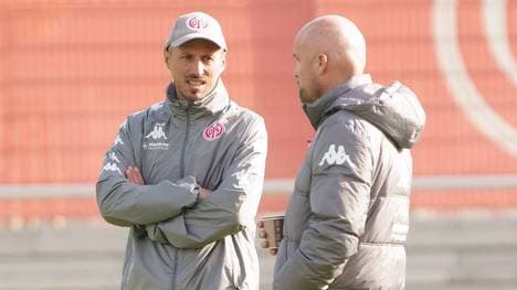 Rouven Schröder (r.) will von Jan-Moritz Lichte und dem Team Punkte sehen