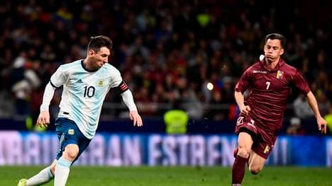 Lionel Messi ging gegen Venezuela leer aus
