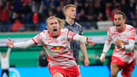 Emil Forsberg traf in der Nachspielzeit per Kopf
