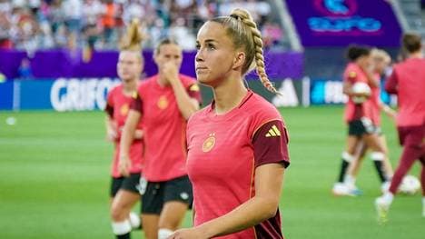 Giulia Gwinn verpasst die restliche EM wegen einer Innenbandverletzung