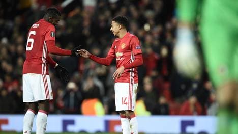 Manchester United, Paul Pogba, Jesse Lingard