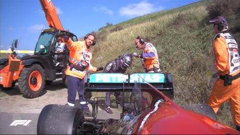 Lewis Hamilton war beim 2. Training in Zandvoort im Pech