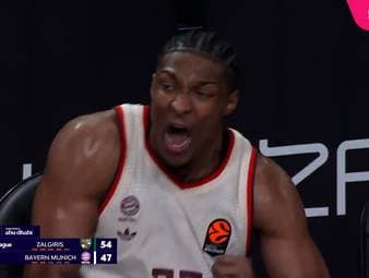 Die BBL-Highlights der Basketball-Partie Zalgiris Kaunas - FC Bayern München im Video.