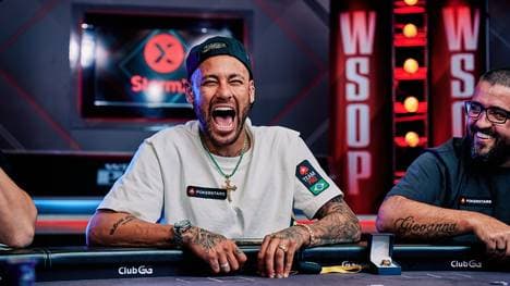 Neymar liebt Poker