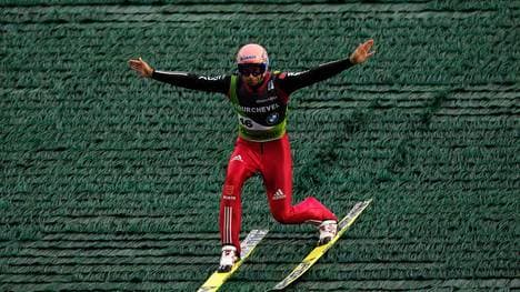 Michael Neumayer landete auf dem achten Rang