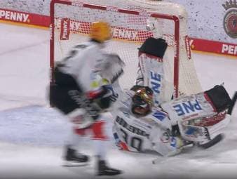 Tore satt in der Partie zwischen Bremerhaven und Nürnberg. Beim Torfestival ist es aber ausgerechnet eine Parade, die die Zuschauer zum Staunen bringt.