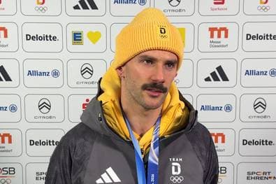 Kurios! Deutscher Silber-Gewinner wollte nie Skeleton fahren