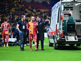 Horror-Szene bei Galatasaray-Spiel
