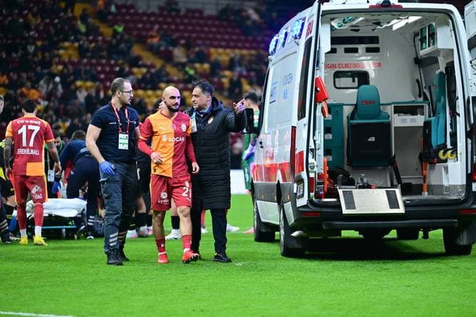 Horror-Szene bei Galatasaray-Spiel