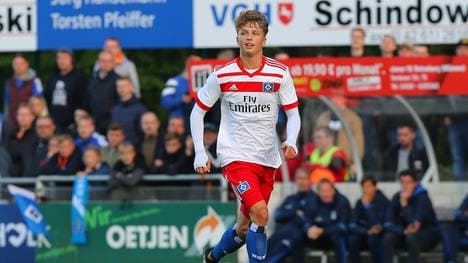 Jann-Fiete Arp wurde gegen Bremen eingewechselt