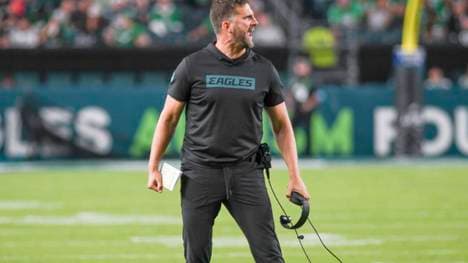 Coach Nick Sirianni von den Philadelphia Eagles steht in der Kritik