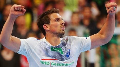 Adrian Pfahl steuerte fünf Treffer zum HSV-Sieg bei