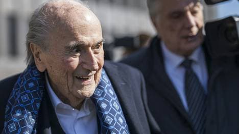 Blatter war bis 2015 FIFA-Präsident