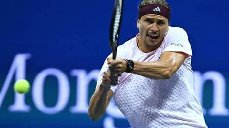 Alexander Zverev bei den US Open 2026