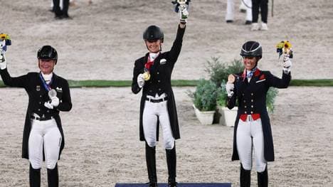 Bisher holten deutsche Athleten wenige Goldmedaillen