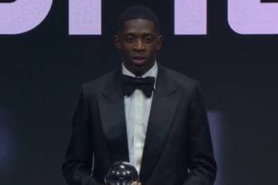 Dembélé zeigt Demut nach FIFA-Ehrung