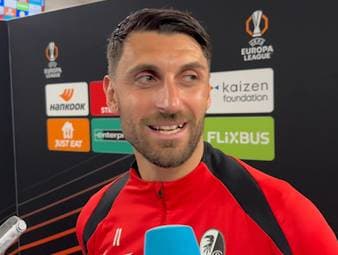 Für Vincenzo Grifo läuft es aktuell sowohl sportlich als auch privat rund. Der Italiener erlebt derzeit viele "tolle Momente" und zeigt sich glücklich.